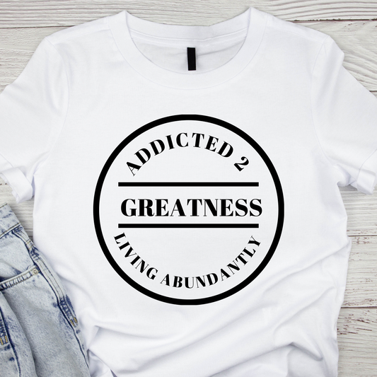 Addicted 2 Greatness circle logo